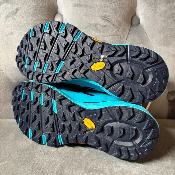 Vibram Salming Trail 6 Trail Blue Running Shoes Size 6.5 NEW - Picture 9 of 10